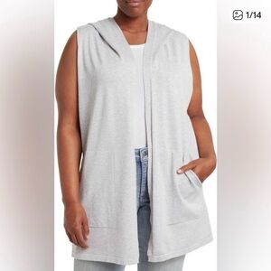 ❄️3/$15 Cyrus Sleeveless Open Front Cardigan Sweater Vest XL